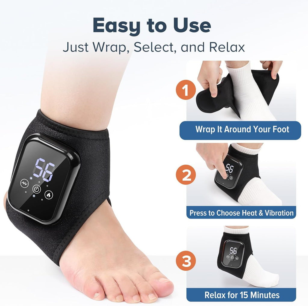 Solevia Dreifach-Technologie-Massagegerät mit Heizkissen